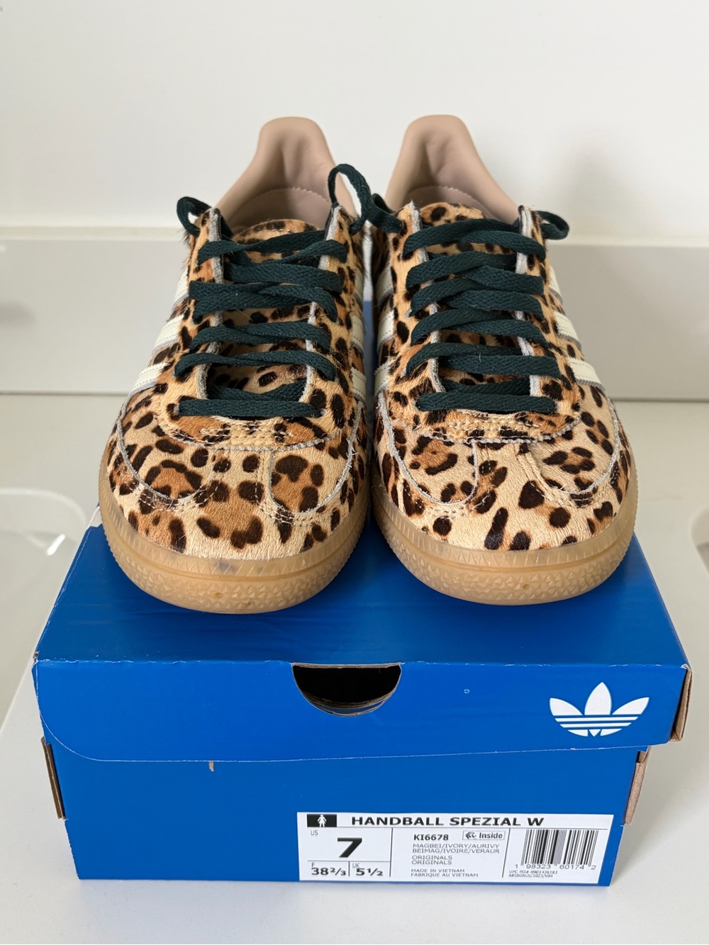 Adidas Leopard Handball Spezial - Sz 7 - Picture 5 of 10